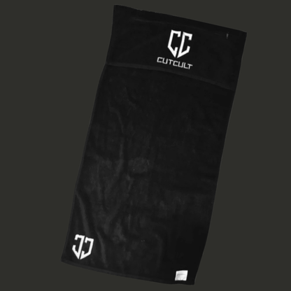 Serviette de sport à capuche